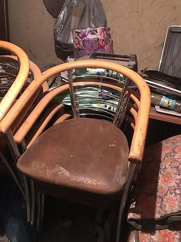 стулья бишкек: Стол для кафе, Прямоугольный, цвет - Коричневый — 3