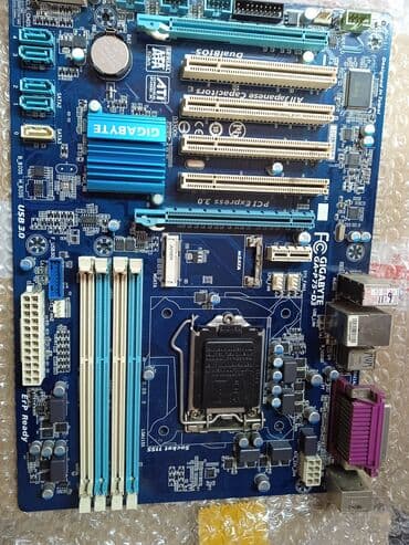 new xbox one: Материнская плата, Б/у, Gigabyte, LGA1155, Для ПК — 1