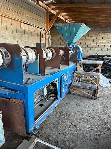 Оборудование для бизнеса: СРОЧНО ПРОДАЮ: Завод по производсту полиэтиоеновых труб, в ширину от — 6