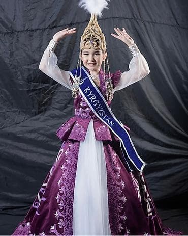 кыргызкое платье: Сдаю национальное платье Б/У (носили 2 раза) Идеально подходит на — 3