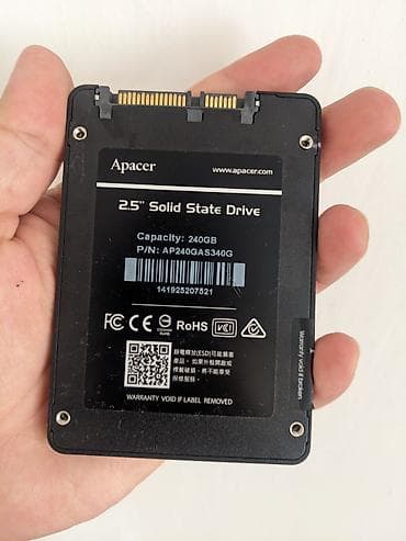1tb hhd: Накопитель для ПК, Б/у, Apacer, SSD, 256 ГБ, 2.5", Для ПК — 1