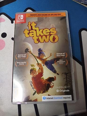 Картридж с игрой it takes two для nintendo switch. Цена 2000 или обмен