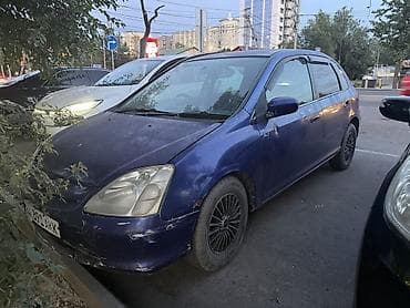 fit 2012: Honda Civic: 2002 г., Бензин, Хэтчбэк — 2