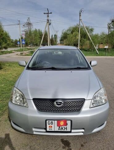 Toyota Corolla: 2003 г., 1.5 л, Автомат, Бензиновая, Хэтчбэк