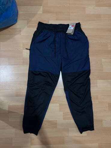 prada: Мужские брюки, L, Nike, Новый, цвет - Синий, Самовывоз — 1