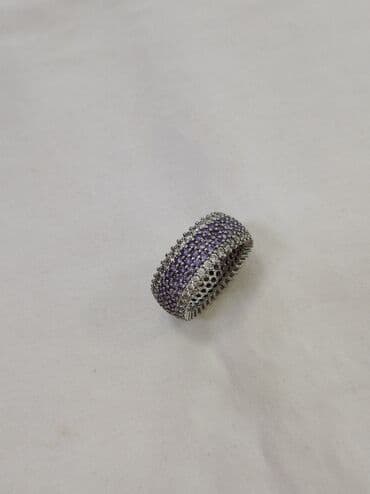 где можно купить обручальные кольца недорого: Кольцо, Помолвочное, Проба 925, Женские, Фианит, Новый — 5