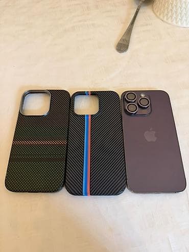 eos m50: IPhone 14 Pro, Б/у, 256 ГБ, Deep Purple, Чехол, 85 % — 5