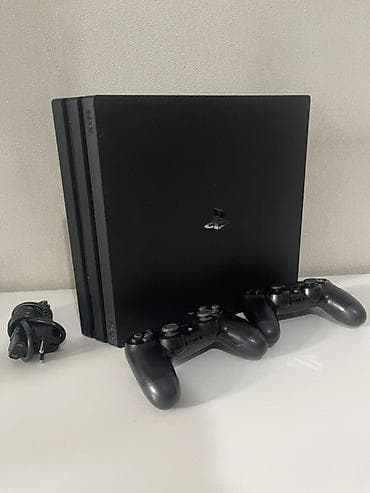 игра на ps4: Sony PlayStation 4 Pro, 1 ТБ, цвет Jet Black. Комплектация: - консоль — 3