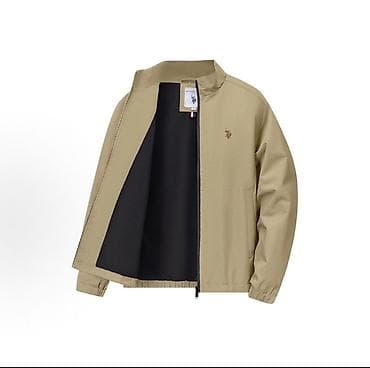 кыргыз кийим: Эркектердин курткасы, M, L, XL, Us Polo Assn, Жаңы, түсү - Кара, Өзү алып кетүү, Акылуу жеткирүү — 1