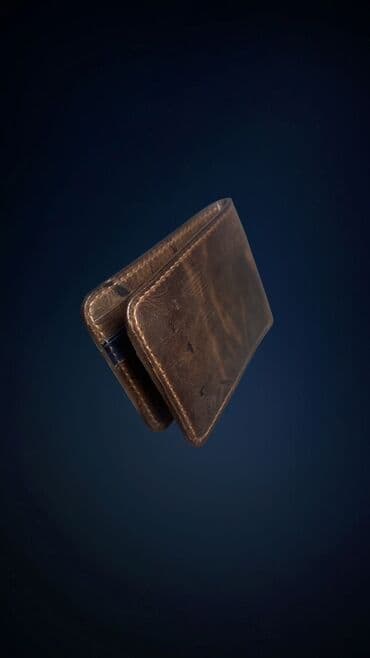 кошелек ручная работа: Картхолдер, цвет - Черный, Новый, Унисекс — 7