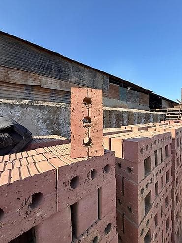 Сейфы: Пустотелый, дырчатый, Жженый кирпич, Полублок, 250×120×90 — 3