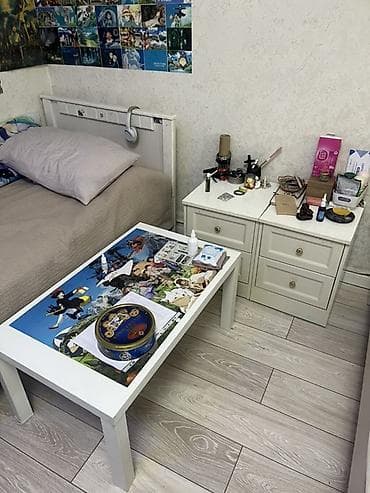 юношеская кровать: Односпальная кровать, Б/у, С матрасом, длина - 200 см — 5