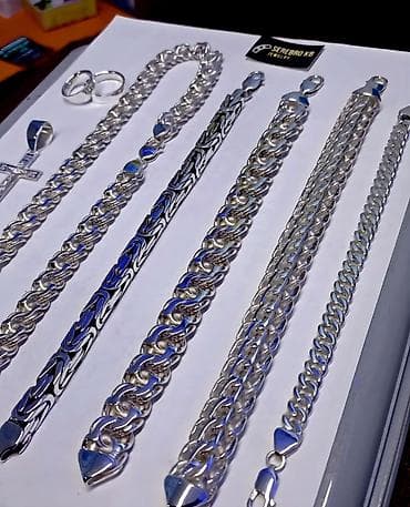 Личные вещи: Цепочка, Проба 960, Унисекс, Новый — 4