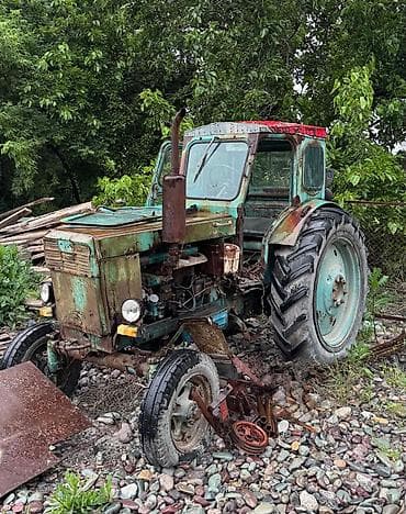 daf 480: Трактор в рабочем состоянии, в комплекте: косилка, плуг, грабли — 1
