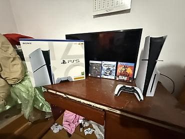 PS4 (Sony PlayStation 4): PlayStation 5 (дисковая версия) — упаковка и комплект - Объем SSD: 1 — 2