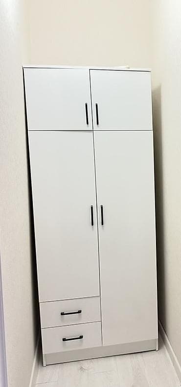 мебель горька: Шифоньер, шкаф для одежды, Прямой, ЛДСП — 1