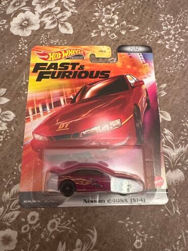 купить машинку радиоуправляемую: Hot Wheels premium! Fast & Furious ! Nissan 240SX (S14) Оригинал — 2