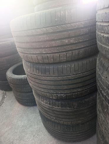 aion s plus: Шины 285 / 40 / R 21, Лето, Б/у, Комплект, Легковые, Германия, Continental — 1