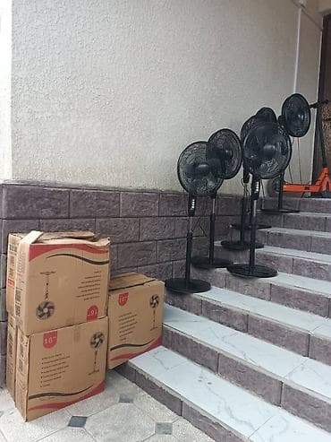 Отопительные приборы: Вентилятор AEG, Напольный, Лопастной — 4