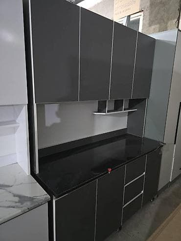 Эмерек гарнитурлары: Кухонные гарнитуры модульного типа - Компоновка: нижние тумбы с — 2