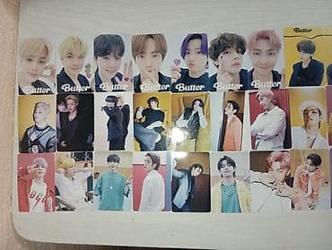 Көркөм өнөр жана коллекциялоо: Набор коллекционных фотокарт BTS “Butter”. - Тематика: альбом/эра — 4