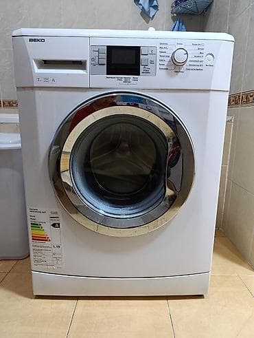 Продаю Стиральную машину Beko б/у фронтальная загрузка. Единственный at lalafo.kg Продаю Стиральную машину Beko б/у фронтальная загрузка. Единственный