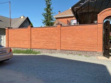 декаративный кирпич: Облицовочный Кирпич ~ Красный Кремлевский ~ для наружной и внутренней — 7