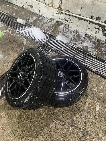 19: Колеса в сборе 245 / 45 / R 19, Лето, Б/у, Комплект, Легковые, Литые, отверстий - 5 — 2