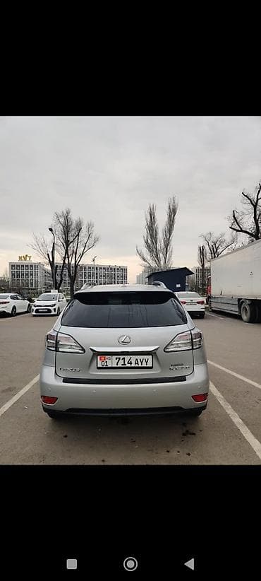 Lexus RX: 2010 г., 3.5 л, Автомат, Бензин, Кроссовер — 4