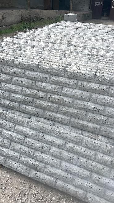 пена на крыша: Декоративные бетонные панели “под кирпич” - Материал: вибролитой — 1