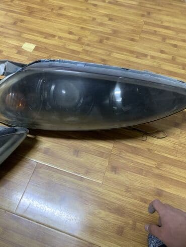 болуп: Алдыңкы фаралар комплектиси Toyota 2003 г., Колдонулган, Оригинал, Жапония — 7