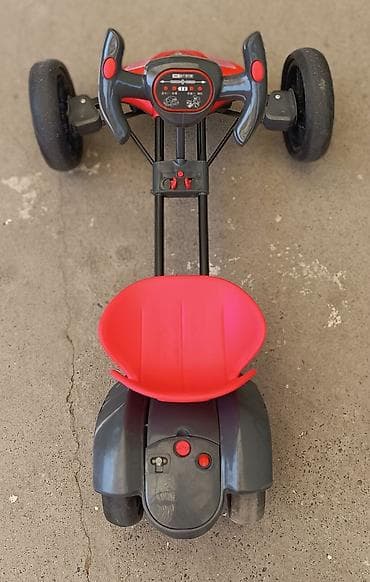 руль детский: Детский педальный картинг (трехколесный) с сиденьем-ковшом - Тип — 1