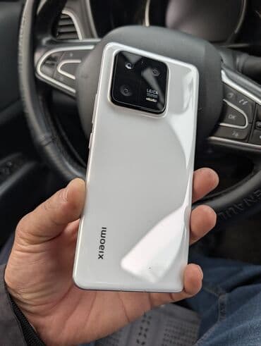 тигуу машина: Xiaomi, 13 Pro, Колдонулган, 256 ГБ, түсү - Ак, 2 SIM — 8