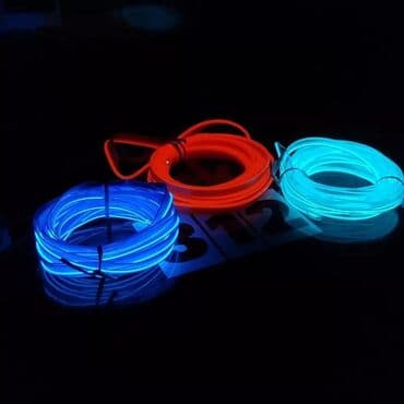 12вольт: Лента холодный неон, светодиодная лента разных цветов и размеров — 6