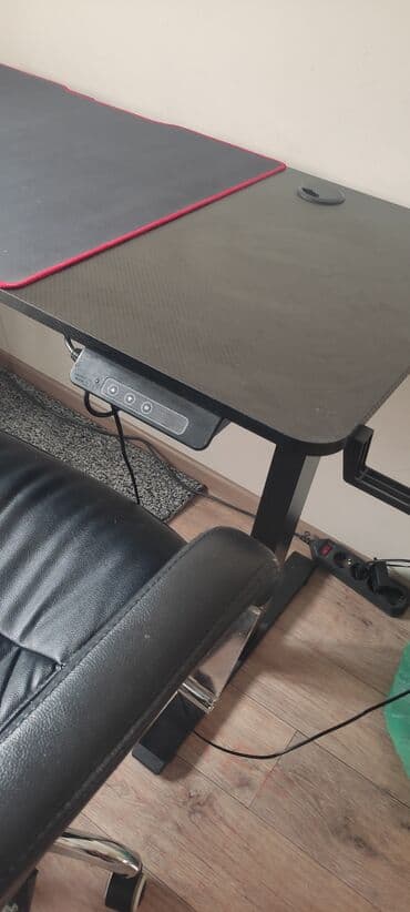 стол и стул для компьютера: Компьютерный стол и стул все новое стол 140*60 новый пришел с — 1