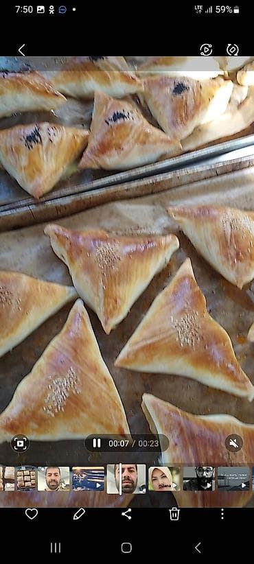 Продукты питания: Самса из слоёного теста - Треугольные пирожки из тонкого — 2