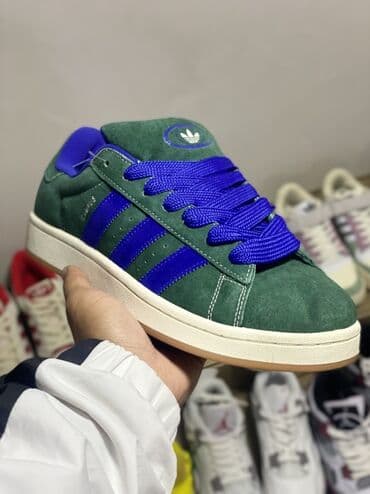 полуклассика обувь мужская: Кеды Adidas Campus (оригинальная линейка Originals) - Материал верха — 13