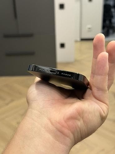 17 про макс бу: IPhone 14 Pro, Б/у, 128 ГБ, Черный, Кабель, 87 % — 6