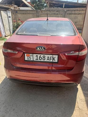 Унаа: Kia Rio: 2014 г., 1.4 л, Кол менен иштөөчү, Бензин, Седан — 3