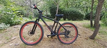 fixed gear: Горный велосипед 26" - Рама: стальная/алюминиевая хардтейл, размер — 3