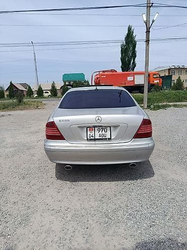 ml 163: Mercedes-Benz S-Class: 2001 г., 5 л, Автомат, Бензин, Седан — 5