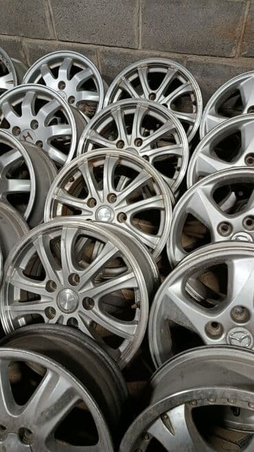 купить диски штампованные: Предлагается комплект автомобильных колёс, состоящий из шин и литых — 8