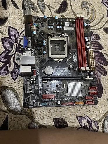 Материнская плата для ПК, Biostar, LGA1155, Micro-ATX