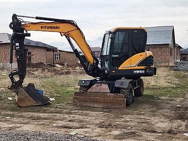 Коммерческий транспорт: Экскаватор, Hyundai, Колесный — 1