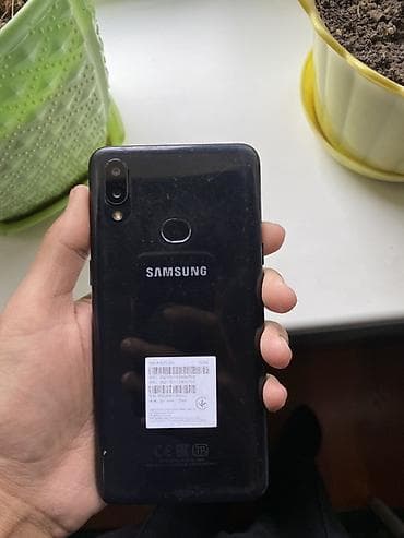 Техника и электроника: Samsung Galaxy A10, Б/у, 32 ГБ, цвет - Черный, 2 SIM — 2