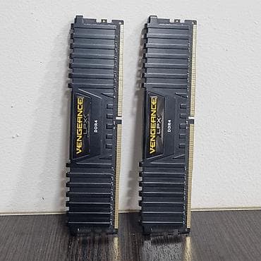 kingston fury: Оперативная память (RAM) для ПК, Новый, Corsair, 16 ГБ, DDR4, 2666 МГц — 2