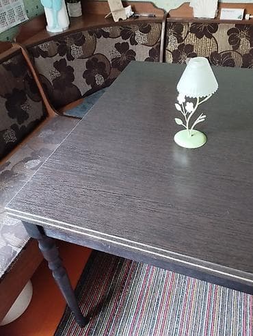 кухоный стол уголок: Кухонный стол, Новый, Прямоугольный, Раскладной — 1