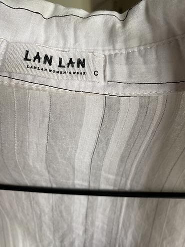 slim patch original: Рубашка LAN LAN (LANLAN WOMEN’S WEAR), размер стандарт Б/У - Цвет — 3