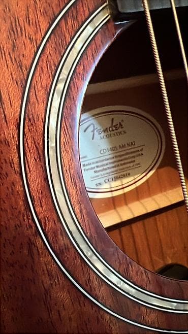 advance: Обмен интересует Трансакустическая гитара Fender CD-140S AM NAT (серия — 3