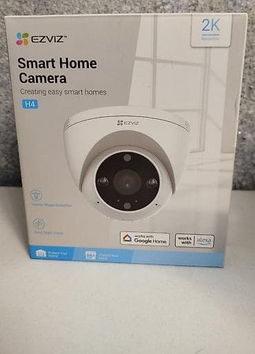 2k: EZVIZ Smart Home Camera H4 — умная камера наблюдения с разрешением 2K — 1